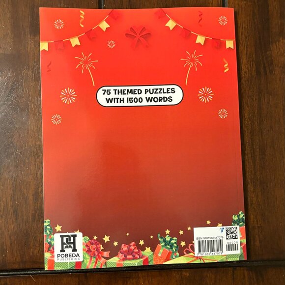 Happy New Year 2025 Word Search for Adults: 75 Holiday Themed Puzzles - Picture 2 of 2